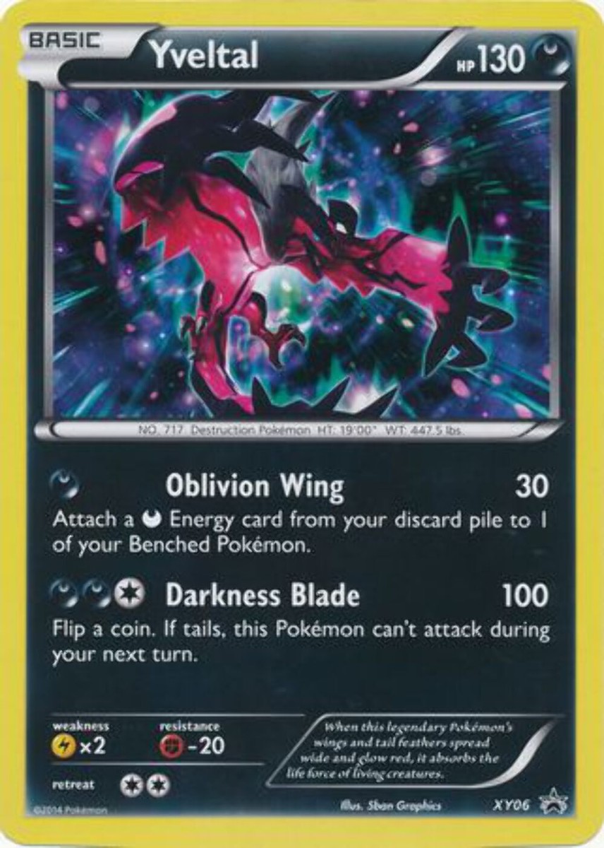 Yveltal (XY06) (Jumbo Card) [XY: Black Star Promos] | eBay