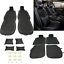 thumbnail 17  - 5-Seats Universal Car Seat Covers Deluxe PU Leather Seat Cover Cushion Full Set