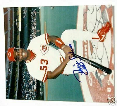 Reggie Sanders MLB Original Autographed Items
