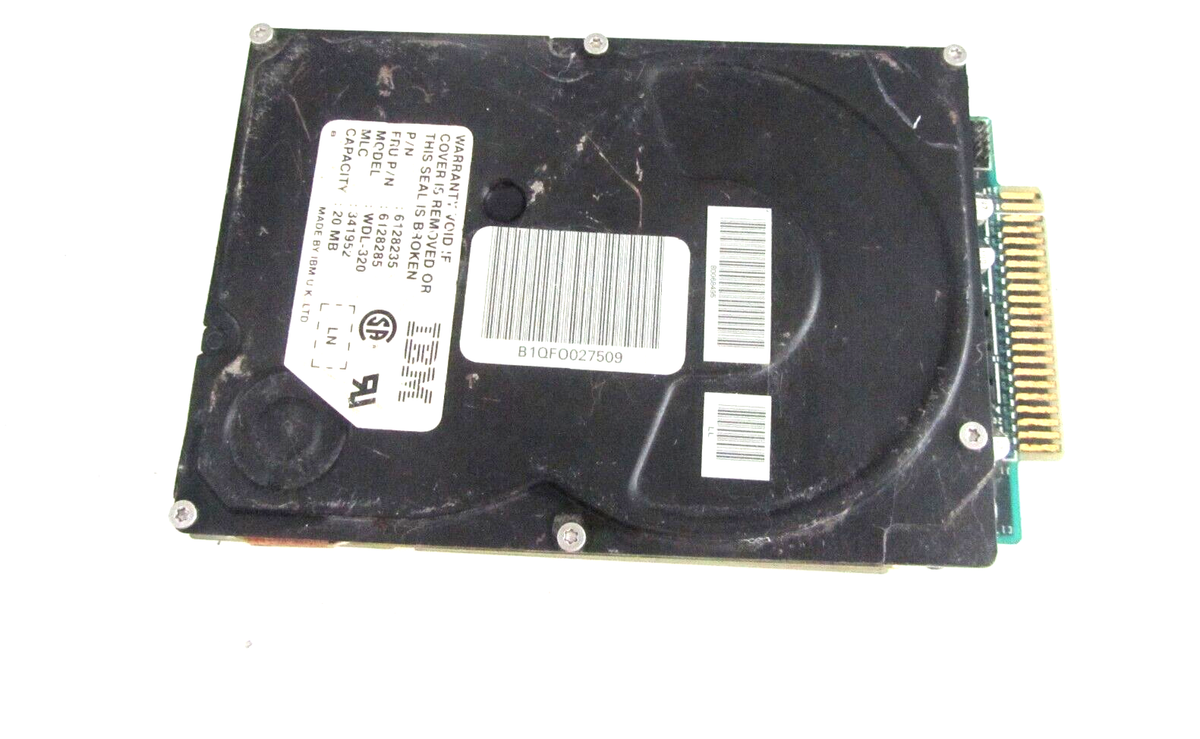 IBM WDL-320 P/N: 6128235 20 MB HDD 3.5