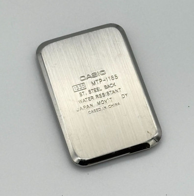 Men's CASIO Stainless Steel Case Back for MTP-1165 (1330)