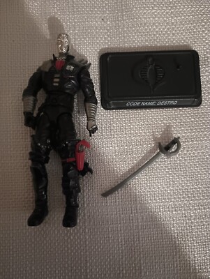Destro Ultimate Pack V21 G.I. JOE COBRA 25th LOOSE Complete X1