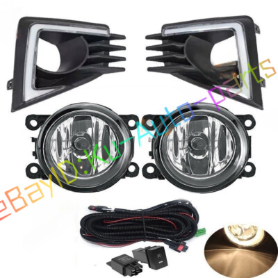 For Mitsubishi Mirage ATTRAGE 2021-2024 LED DRL Day Light+Halogen