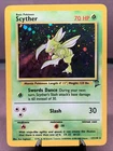 Pokemon TCG Scyther 17/130 Base Set 2 Holo Rare VTG WOTC 2000 LP+