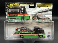 Hot Wheels #65 BLACK 96 HONDA ACCORD & FLEET STREET Car Culture Team Transport