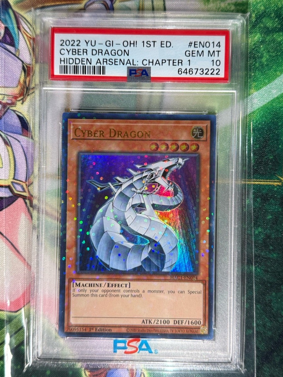 Cyber Dragon HAC1-EN014 Duel Terminal Technology Ultra Rare 1st Ed