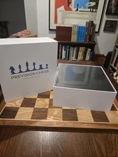 Prevision Chess Set Sealed NIB Modern Staunton Design 3 7/8" King