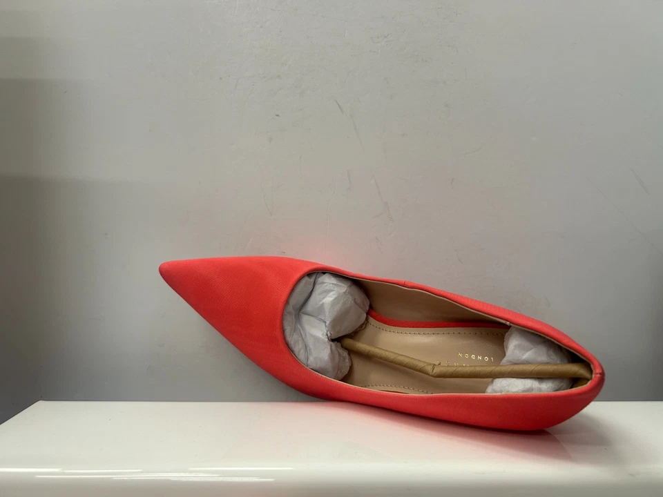 Ted Baker JAMYAA Escarpins Court Femme CORAL Talon Aiguille UK 5 US 8 EU 38 - Photo 3/4