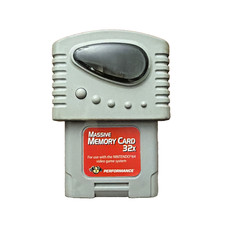 M64 Memory Card 32x for Nintendo 64 WORKS