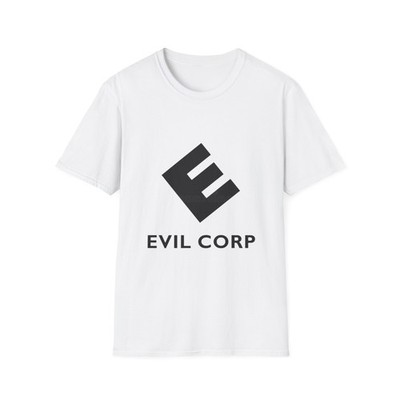Evil Corp Mr Robot T-Shirt | Cyberpunk Hacker Logo Tee