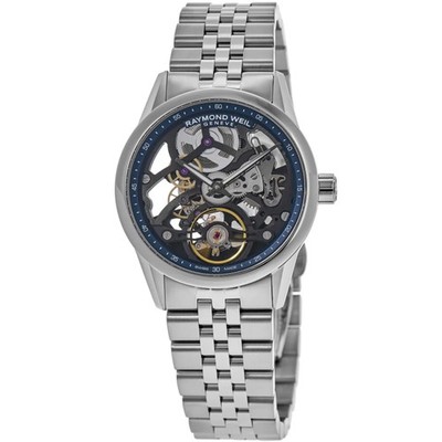 New Raymond Weil Freelancer Automatic Skeleton Dial Men's Watch 2783-ST-50000