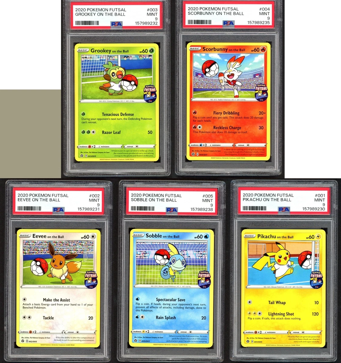 Pikachu Pokémon TCG Professional Sports Authenticator (PSA) Grade