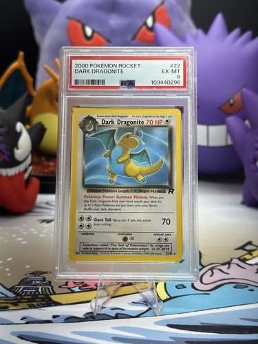 Dark Dragonite (Unlimited) graded PSA 6 for sale on eBay