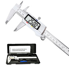 Digital Caliper, Stainless Steel Measuring Tool, Electronic Vernier