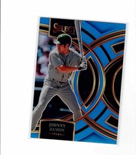 Johnny Damon 2024 Select Premier #/199 Blue Prizm Refractor Athletics Card