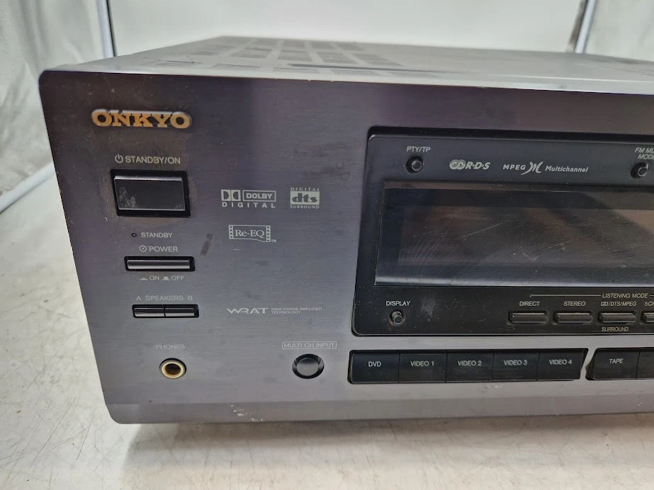 Onkyo TX-DS676 AV Receiver - Working, Signs of Use, 220-250V - Image 2 of 4