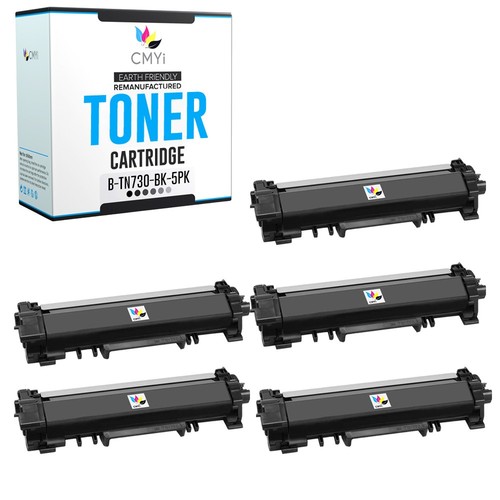 Black CMYi Toner Cartridge Combo Pack Lot fits for Brother TN730 - 第 5/61 張圖片