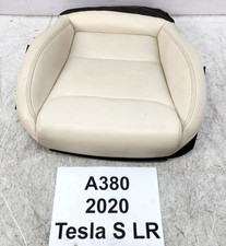 16-20 Oem Tesla Model S Front Right Passenger Side Seat Lower Cushion White 16-20 Oem Tesla Model S Front Right Passenger Side Seat Lower Cushion White