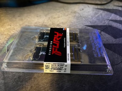 Kingston FURY Impact 32GB (2x16GB) 5600MT/s DDR5 CL40 Laptop Memory Kit of 2