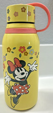 New Disney Parks Minnie Mouse Stainless Steel Water Bottle For Kids