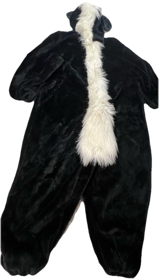 Disfraz de mascota mofeta vintage talla adulto traje pequeño con cabeza y guantes traje de piel Foto 2 de 4