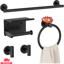 Juego de accesorios para ba o, toallero de acero inoxidable SUS304, moderno toal
