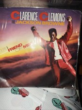 CLARENCE CLEMONS, JACKSON BROWNE 1985 ps Ex 4...