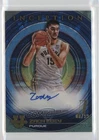 2022-23 Bowman Inception University Blue Foil /99 Zach Edey #BIA-ZE Auto 15te