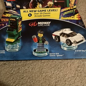 Lego Dimensions Level Pack 71235 Midway Arcade Factory Sealed *RETIRED* READ