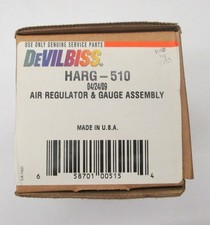 Devilbiss Harg-510 Air Regulator Gauge Assembly
