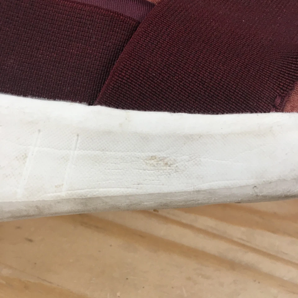 Zapatillas deportivas Reebok para mujer 7,5 Lite sin cordones rojas cómodas atléticas bajas Foto 4 de 4