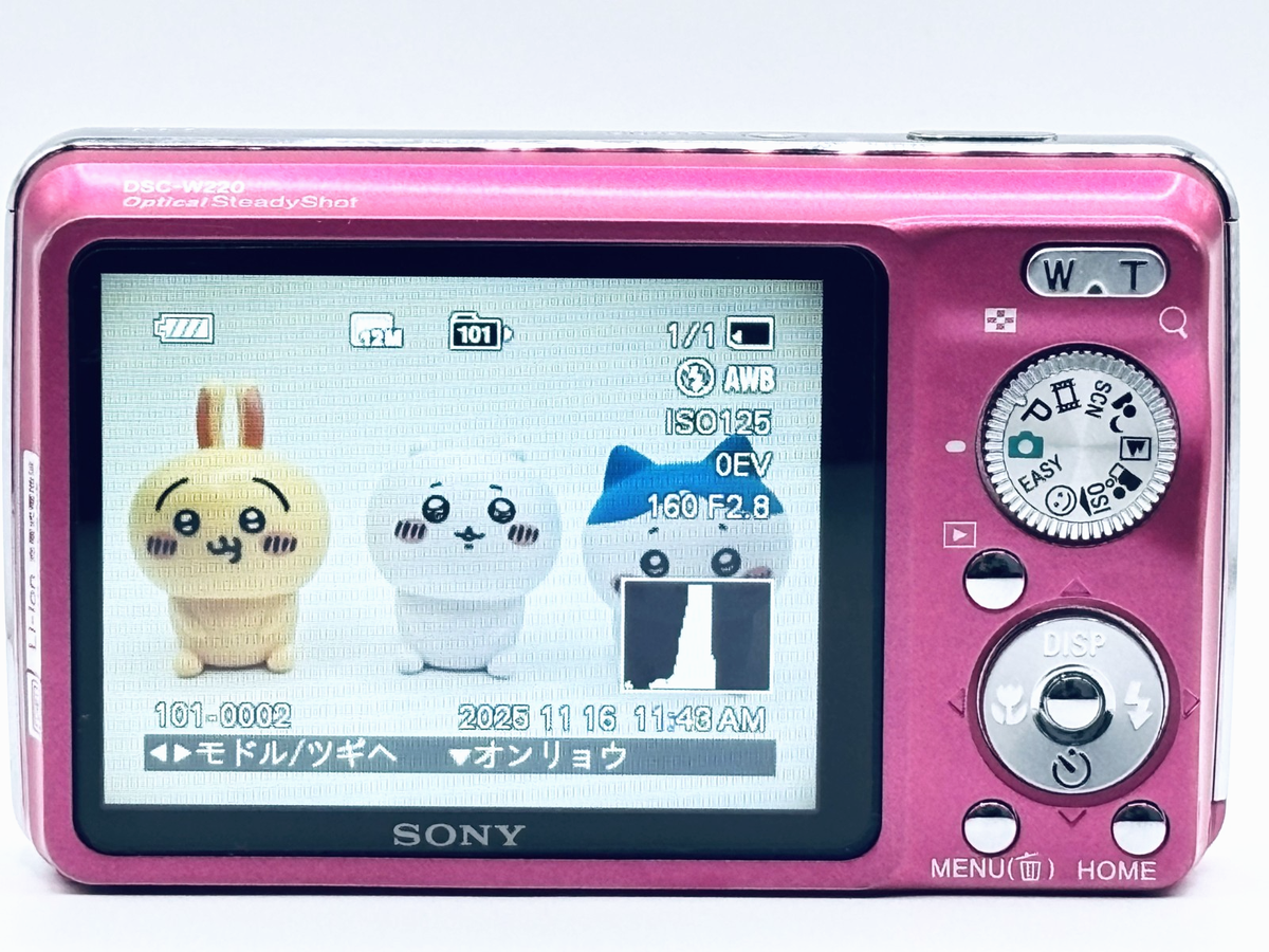 Buy Sony Cyber-shot DSC-W220 12.1MP Digital Camera - Pink online