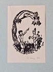 exlibris ex-libris  Adam Eve  Adam&&Eve art Naumichev