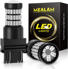 3156 3157 3057 4157 T25 Led Bulbs Brilliant Red Super Bright 60 Smd Chips For C