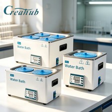 Lab Water Bath 3/6/12L Digital Thermostatic Water Bath Heater for Lab