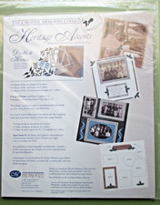 Creative Memories Collection Heritage Accents Pack Complete sheets frames shape