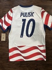 NWT Authentic Pulisic USA USMNT 2026 World Cup Home Soccer Jersey M IU0668-133