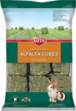 Kaytee Alfalfa Cubes 15oz for Rabbits Guinea Pigs Natural Hay