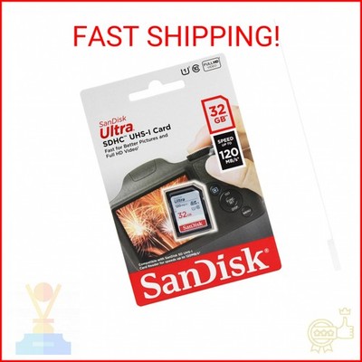 SanDisk 32GB (3-Pack) Ultra SDHC UHS-I Memory Card - SDSDUNR-032G-GN6IM