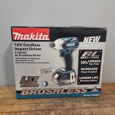 Makita LXDT01 18V Cordless Impact Driver 3 speed BL Brushless Motor NIB