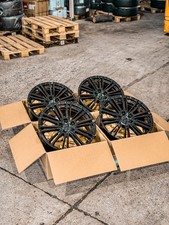 20 Zoll WHEELWORLD WH18 Felgen 5x112 ET37 Schwarz Glanz Lackiert (SW plus)