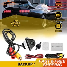 Car Rear View Reverse Camera Parking Backup Night Cam HD Waterproof Vision 170°