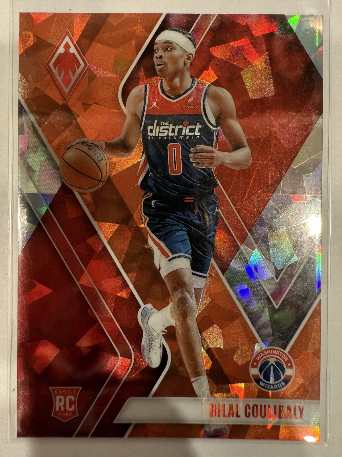 2023-24 Panini Phoenix #285 Bilal Coulibaly Phoenix Orange Ice #/249