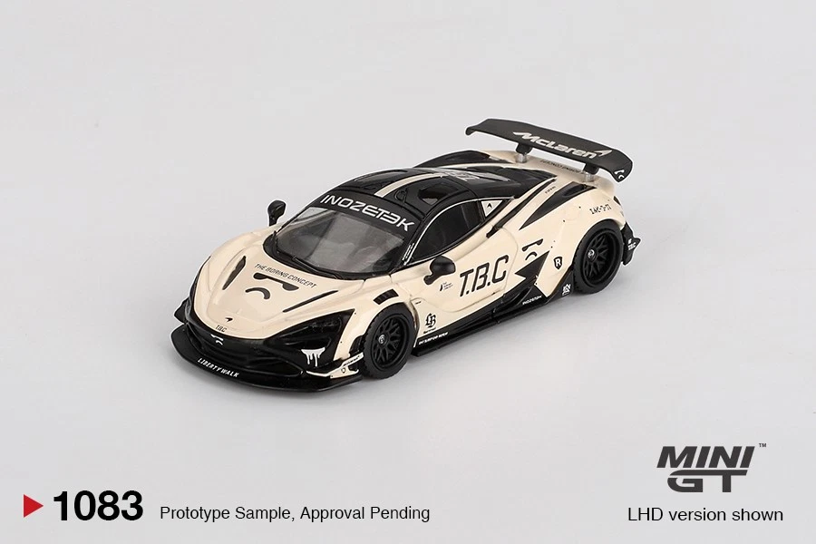 TRUESCALE MINIATURES MINI GT 1/64 MCLAREN 720S LB WORKS THE BORING CONCEPT (LHD) MGT01083-L