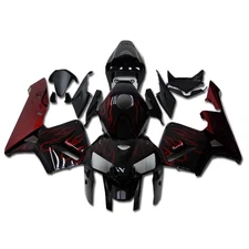 New Red Flames Fairing kit Fit for HONDA 2005 2006 CBR600RR Injection Mold b064