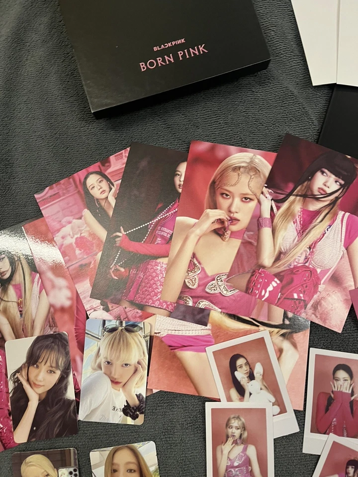 Blackpink Born Pink Album Box Set Limited Edition Pink Version - Bild 4 von 4