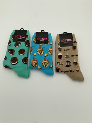 HOT SOX women's 3 pairs variety