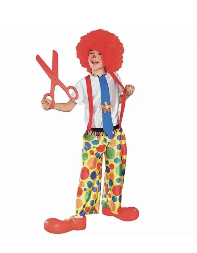 Disfraz de Payaso Chuckle King Infantil Talla M 8/10 Rubí Foto 2 de 2