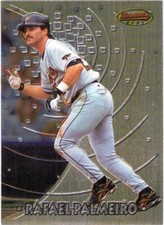 1997 Bowman's Best #85 Rafael Palmeiro Baltimore Orioles