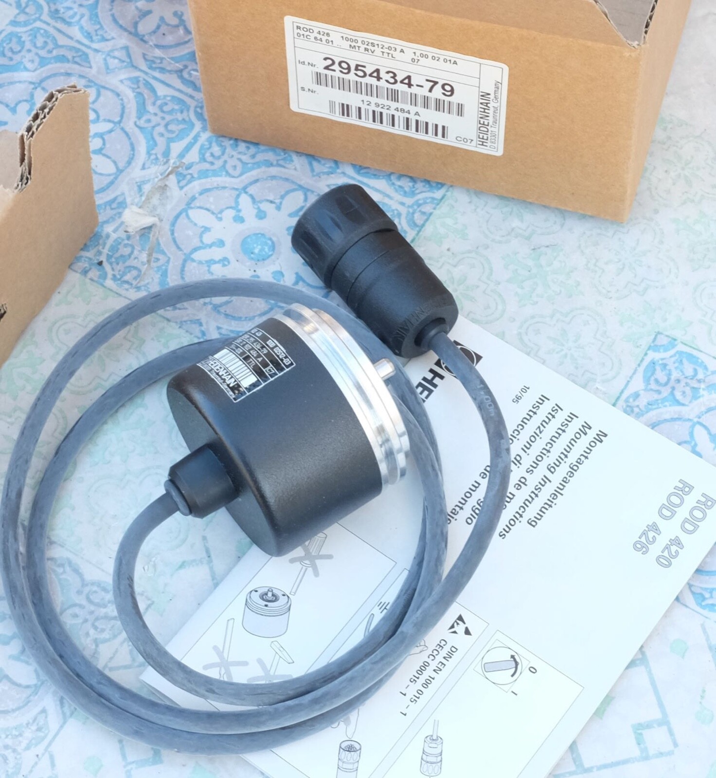 Capteur de précision ROD 426 1000 02S12-03 Heidenhain en alliage haute résistance